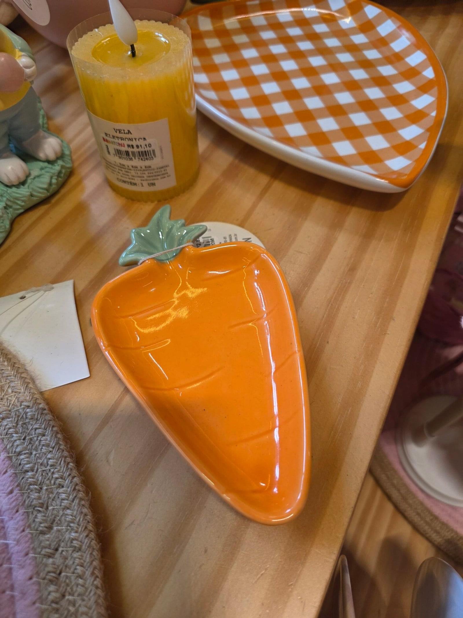 PETISQUEIRA CENOURA LJA 16X9CM (CARROT) C/1 UN