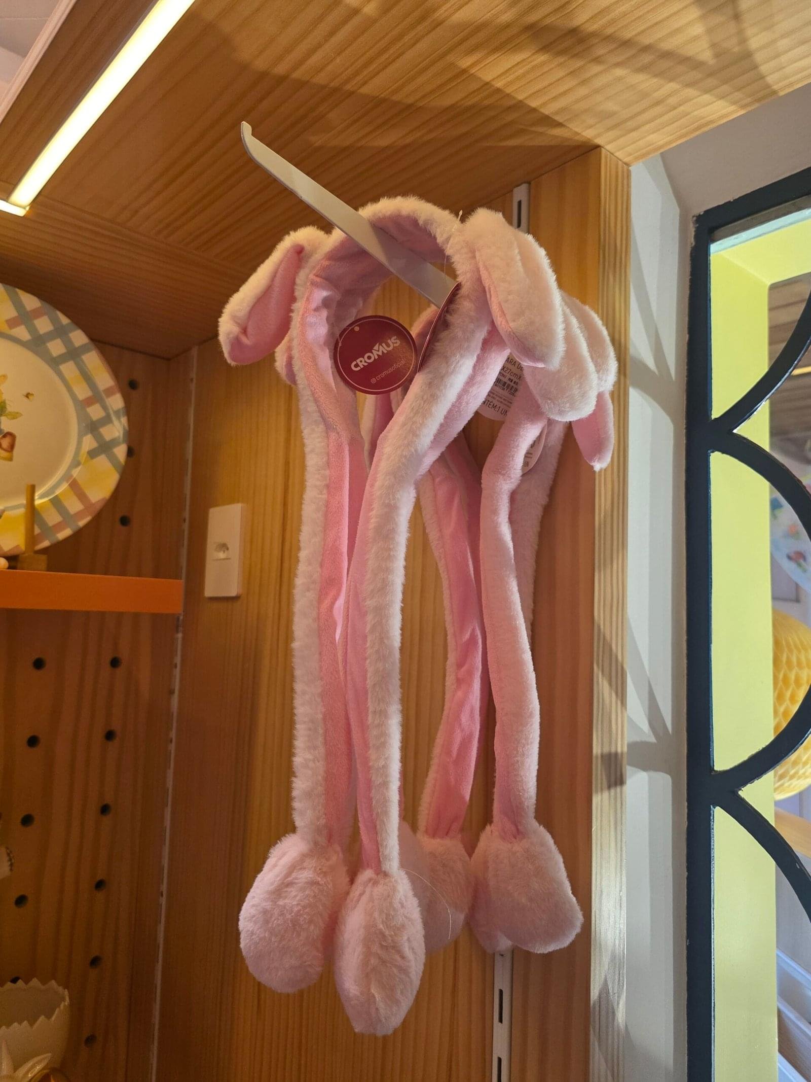 TIARA DEC ORELHAQ/COELHO C/MIVIMENTO BCO (TIARAS) C/1 UN