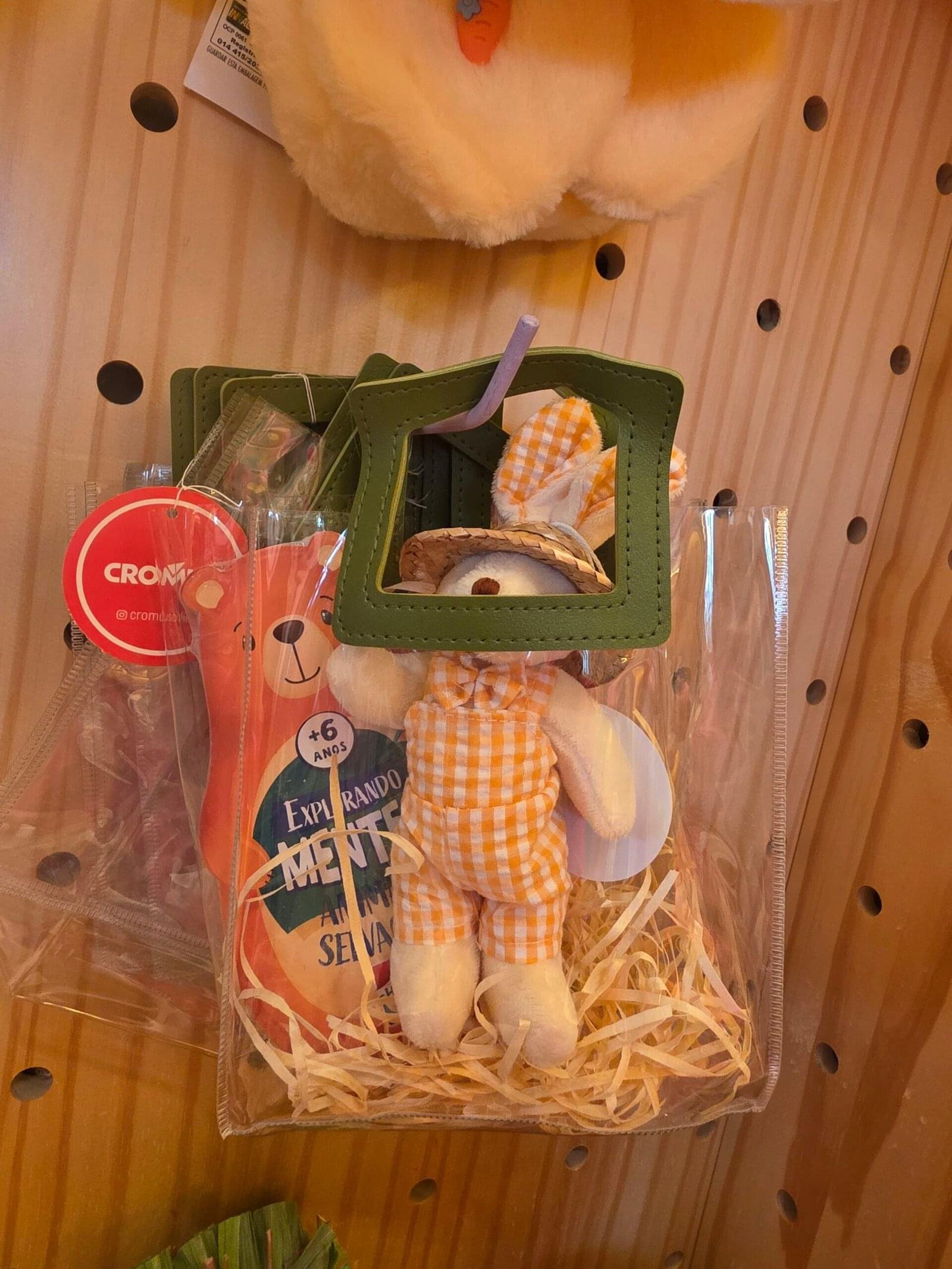 SACOLA PVC ALCA RET TRANSP/VERDE 19,4 x 17 x 9 C/1 UN