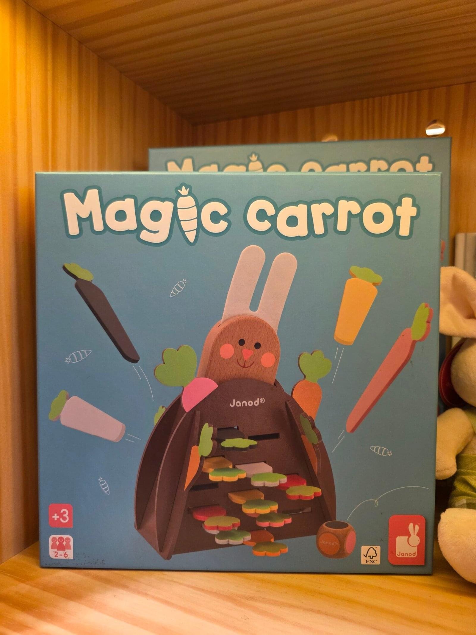 JOGO PUXA CENOURA DE MADEIRA