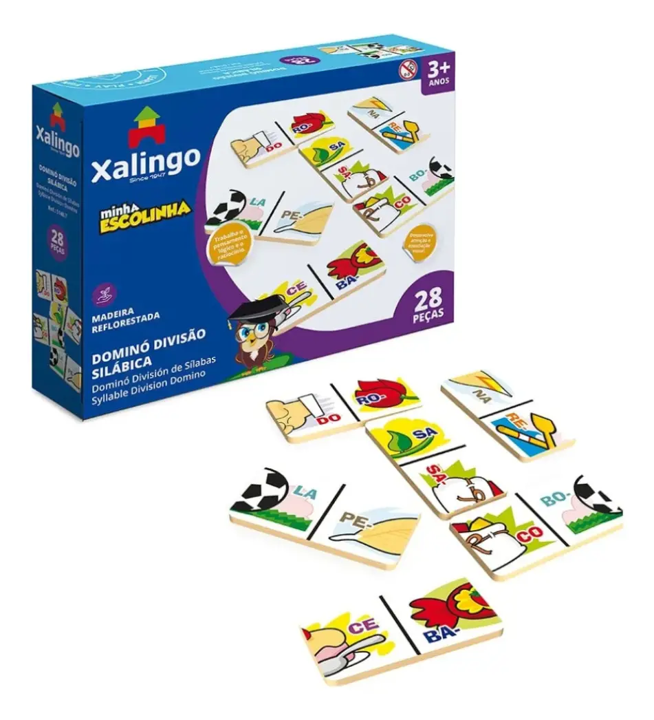 Domino Cores 2 Em 1 - Minha Escolinha